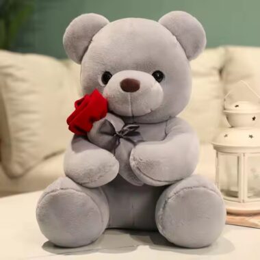 Custom Teddy Bear Plush Toy for Valentine’s and Mother’s Day Bedtime Gifting

