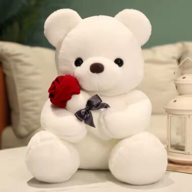 Custom Teddy Bear Plush Toy for Valentine’s and Mother’s Day Bedtime Gifting

