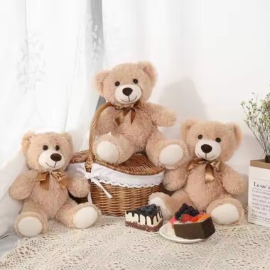 Factory Direct Cute Teddy Bear Plush Toy for Children – Soft and Huggable

