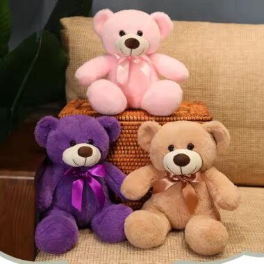 Factory Direct Cute Teddy Bear Plush Toy for Children – Soft and Huggable

