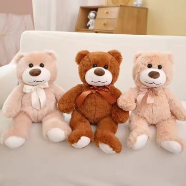 Factory Direct Cute Teddy Bear Plush Toy for Children – Soft and Huggable


