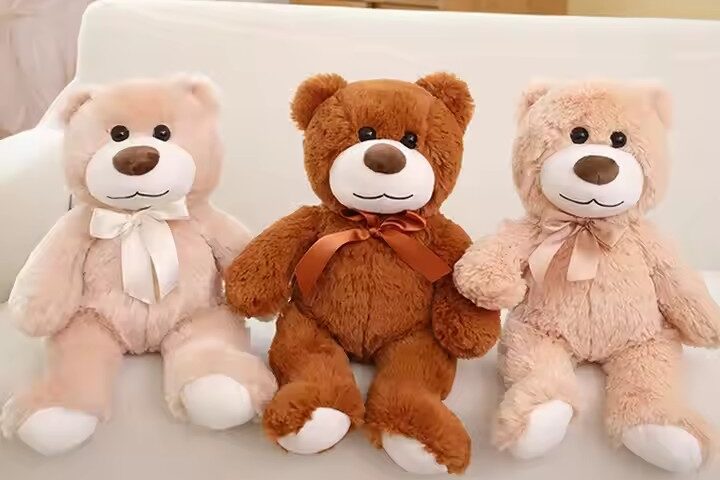 Factory Direct Cute Teddy Bear Plush Toy for Children – Soft and Huggable