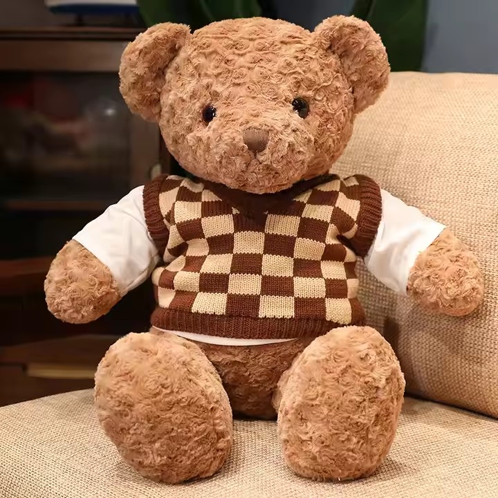 Custom Plush Teddy Bear for Kids – Soft and Cute Toy from Manufacturer