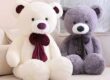 Large Valentine Teddy Bear Plush Toy with Bow