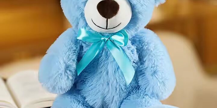 Valentine’s Day Teddy Bear Plush Toy – Cute Romantic Stuffed Animal Gift