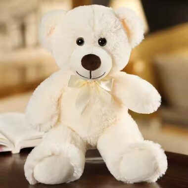 Valentine’s Day Teddy Bear Plush Toy – Cute Romantic Stuffed Animal Gift