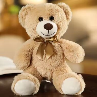 Valentine’s Day Teddy Bear Plush Toy – Cute Romantic Stuffed Animal Gift