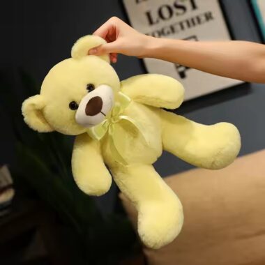 Valentine’s Day Teddy Bear Plush Toy – Cute Romantic Stuffed Animal Gift