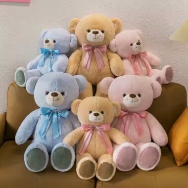 Giant Cartoon Teddy Bear Plush Toy for Kids