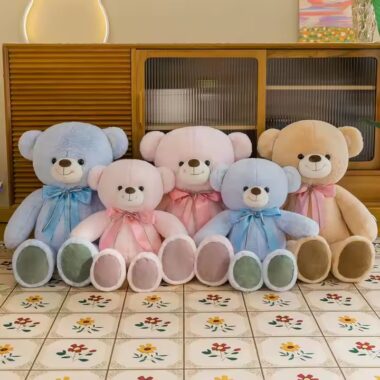 Giant Cartoon Teddy Bear Plush Toy for Kids