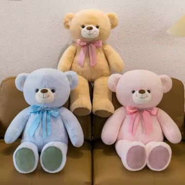 Giant Cartoon Teddy Bear Plush Toy for Kids