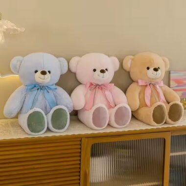 Giant Cartoon Teddy Bear Plush Toy for Kids