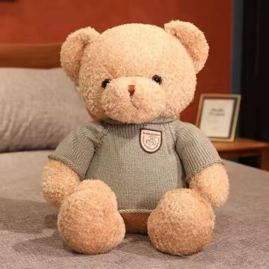 Cute High-Quality Teddy Bear Plush Doll – Soft Stuffed Toy for Wholesale
