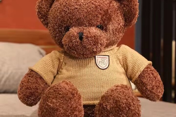 Cute High-Quality Teddy Bear Plush Doll – Soft Stuffed Toy for Wholesale