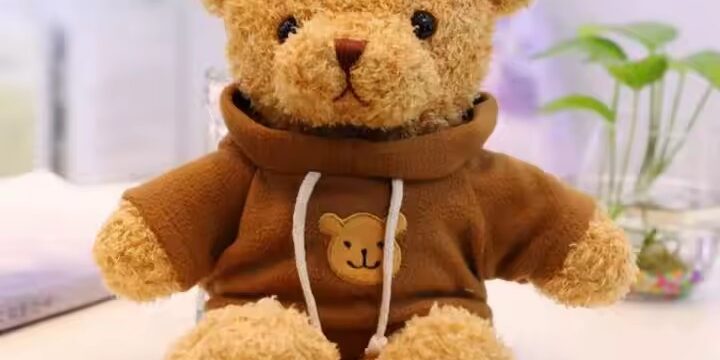 Cute High-Quality Teddy Bear Plush Doll – Soft Stuffed Toy for Wholesale
