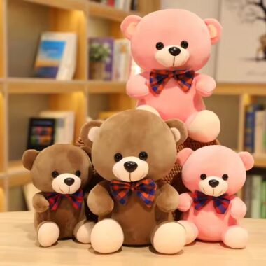 Soft and Cute Teddy Bear Plush Toy for Wholesale – Factory Customizable Option