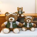 Fashion outfit teddy bear plush toy for gifting and décor