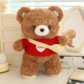 Cute kids teddy bear plush birthday gift toy