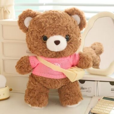 Cute kids teddy bear plush birthday gift toy