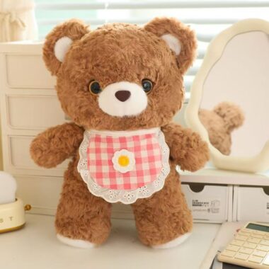 Cute kids teddy bear plush birthday gift toy