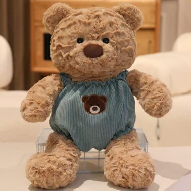 Cute comfort teddy bear plush for kids’ sleeping support