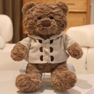 Cute comfort teddy bear plush for kids’ sleeping support
