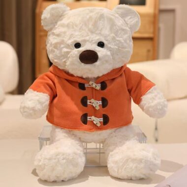 Cute comfort teddy bear plush for kids’ sleeping support