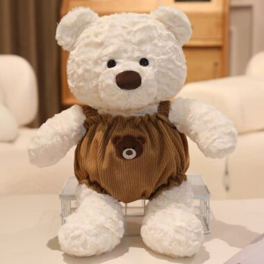 Cute comfort teddy bear plush for kids’ sleeping support