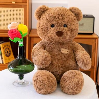 Cute Qixi Festival teddy bear plush designed for romantic gifting