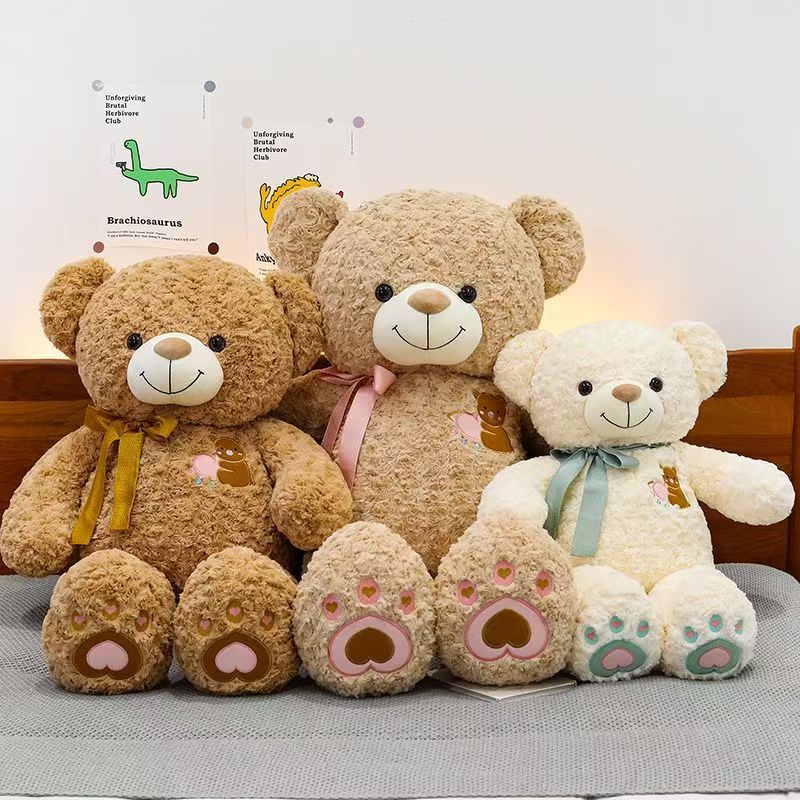 Cute multi-size teddy bears in small, medium, and large sizes