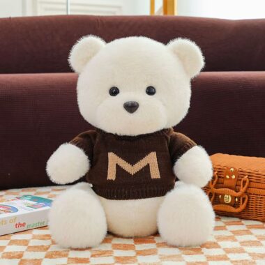 Ultra-soft cute teddy bear plush gift for girls