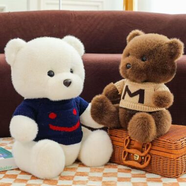 Ultra-soft cute teddy bear plush gift for girls